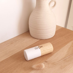 jouet musical maracas en bois personnalisé